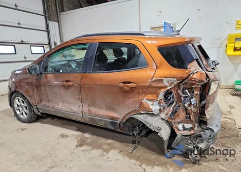 2019 Ford Ecosport Se из США, поврежденный, VIN MAJ3S2GE8KC278706